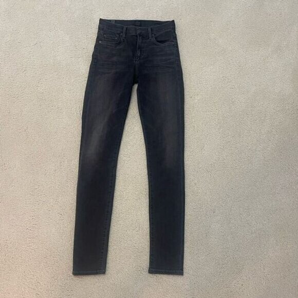 Citizens of Humanity Black/Grey Rocket High Rise Skinny Jean Size 25! - Picture 1 of 10